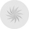 Ekena Millwork Standard Grayson Spiral Rosette With Square Edge, 4"W x 4"H x 1/2"P ROSP040X040X050GRY12 - alternate 2